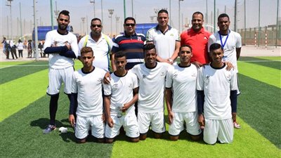 فوز سوهاج على حلون بالقدم الخماسي بأسبوع شباب الجامعات فى السويس