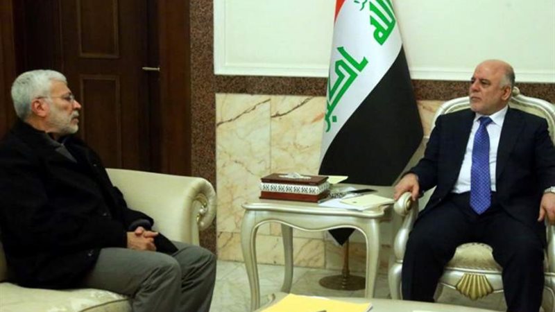 حيدر العبادي مع مهدي