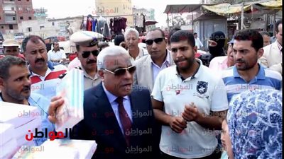 صور| مدير أمن كفر الشيخ يقود قافلة 