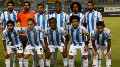 التعادل السلبي يحسم نتيجة الشوط الأول بين المقاولون وبيراميدز