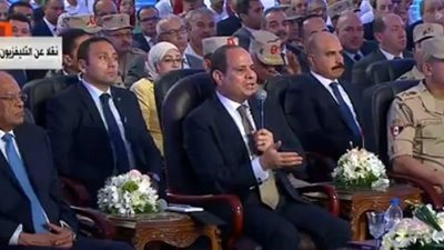 السيسي: لازم نكرم أطباء المعهد القومي للكبد 