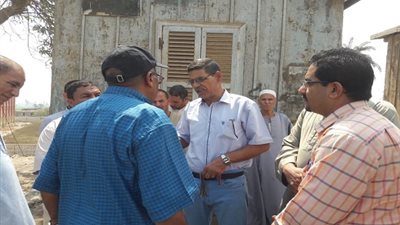 صور.. برلمانى الواسطى: بدء أعمال تطوير محطة كوم أبو راضي ببني سويف قريبا 