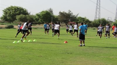 صور.. بنى سويف الرياضى ينهى إستعداداته لمباراة الألومنيوم غدا بالممتاز ب 