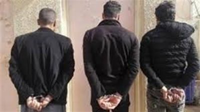 ضبط 3 عاطلين اختطفوا هاتف طبيبة بـ منطقة الزيتون