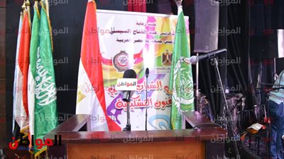 صور.. استعدادات وزارة الشباب والرياضة لحفل افتتاح بينالي الشباب العربى