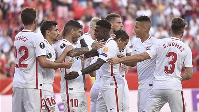 إشبيلية يحسق ستاندراد  لييج البلجيكى بخماسية في الدوري الأوروبي
