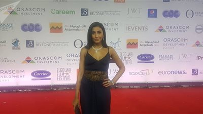 دينا الشربيني عن مشاركتها في أغنية مهرجان الجونة السينمائي: صوتي وحش