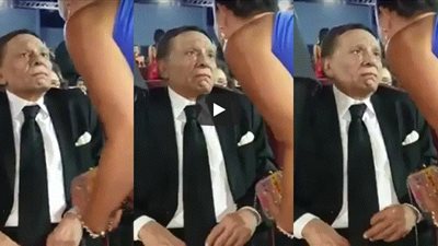 قبلة إنجي علي لعادل إمام في  مهرجان الجونة السينمائي تشعل السوشيال ميديا