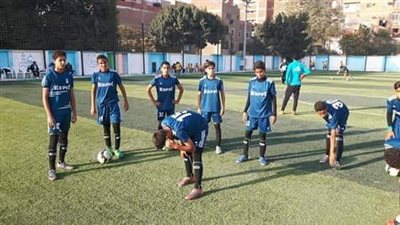 إنبى 14 سنة يقسو علي الغابة بثمانية نظيفة بدورى منطقة القاهرة