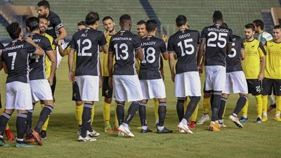 الجونة يتقدم على بتروجيت فى الشوط الأول بهدفين دون رد