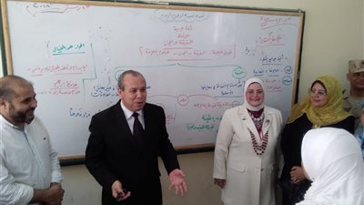 محافظ كفرالشيخ يفتتح فصلين ثانوي تكنولوجيين بمدرستي هشام بركات والشهيد رياض 