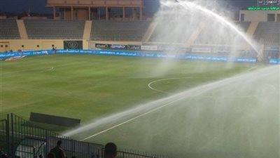 الزمالك يُصر على رش الملعب قبل مباراة المقاولون