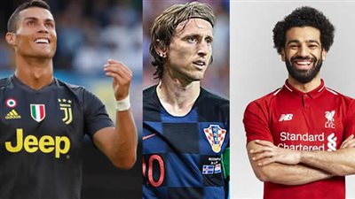 انفوجراف..ماذا قدم محمد صلاح ومودريتش ورونالدو للفوز بجائزة أفضل لاعب في العالم