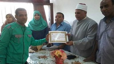 صور.. تكريم المتميزين بالمعاهد الأزهرية في الوادي الجديد 