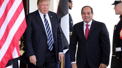 الرئيس الأمريكي: مصر فى مقدمة الدول المحاربة للإرهاب فى العالم