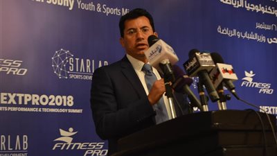 فيديو.. أشرف صبحي: أرحب بأي فكرة في علوم الرياضة 