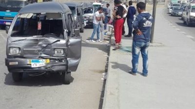 ننشر أسماء مصابي حادث سيارة مدرسة أطفال الإسماعيلية
