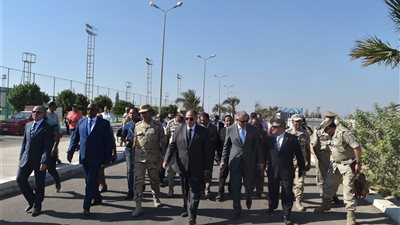 صور.. المحافظ يشهد التدريب العملي المشترك لمجابهة الأزمات والكوارث بـ الفيوم