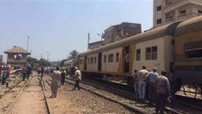 وقع على ضهره.. إصابة طالب سقط من القطار أثناء محاولته استقلاله بالبحيرة