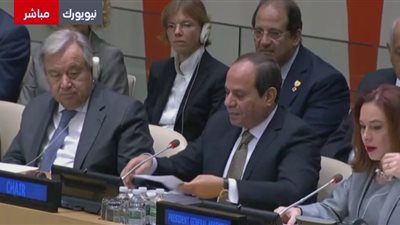 السيسي لأعضاء المجموعة الـ 77 والصين: محاربة الفقر هو هدفنا الرئيسي 