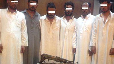 أمن مطروح ينجح فى ضبط تشكيل عصابي مكون من 6 أشخاص