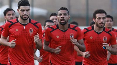 تدريب خفيف لرباعي الأهلي.
