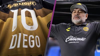 فيديو .. دييجو مارادونا يرقص مع لاعبيه في الدوري المكسيكي الدرجة الثانية
