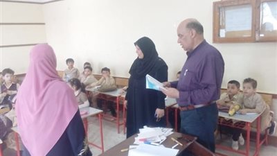 وكيل تعليم الغربية يتابع سير العملية التعليمية المحافظة
