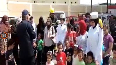 صور.. أمن كفرالشيخ ينظم يوم ترفيهي للأطفال الأيتام 