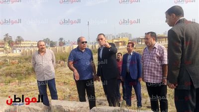 صور.. محافظ الشرقية يتفقد المنطقة الأثرية بتل بسطة بمدينة الزقازيق‎