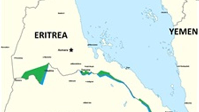 خريطة إرتريا