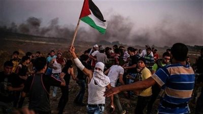 الصحة الفلسطينية: إصابة 93 فلسطيني  في مسيرات العودة البحرية بغزة 