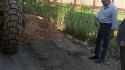 محافظ البحيرة: اعتماد 400 ألف جنيه لـ رصف طريق مدرسة بسنتواى الابتدائية الجديدة