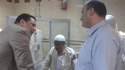 وكيل صحة كفر الشيخ يتفقد مستشفى الرياض المركزى