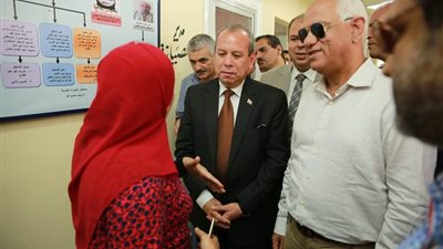 صور.. محافظ كفر الشيخ يحث المواطنين على ترشيد استهلاك مياه الشرب
