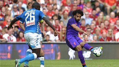 ليفربول بقيادة محمد صلاح يواجه نابولي الايطالي في أبطال أوروبا