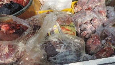 ضبط 100 كيلو لحوم وأسماك منتهية الصلاحية بكفرالشيخ