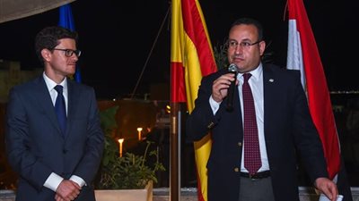 صور.. محافظ الإسكندرية يشهد احتفالية العيد الوطني لإسبانيا