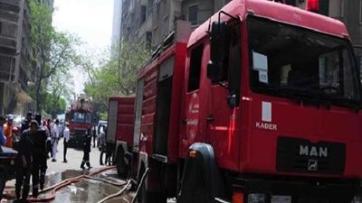 السيطرة على حريق هائل بكلية التربية النوعية بالزقازيق