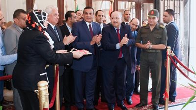 رئيس جامعة دمنهور يشهد افتتاح مجمع محاكم مجلس الدولة بالبحيرة