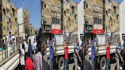 أمن القاهرة يقود حملات مكبرة لإزالة الإشغالات والمخالفات على مستوى الميادين والشوارع 