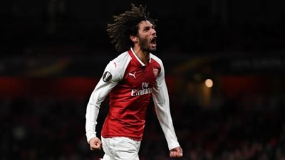 النني أساسياً في تشكيل أرسنال أمام كاراباخ في الدوري الأوروبي