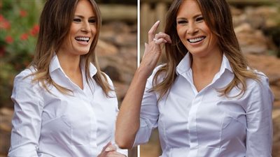 ما بين الكاجوال والرسمي .. إطلالات ميلانيا ترامب 