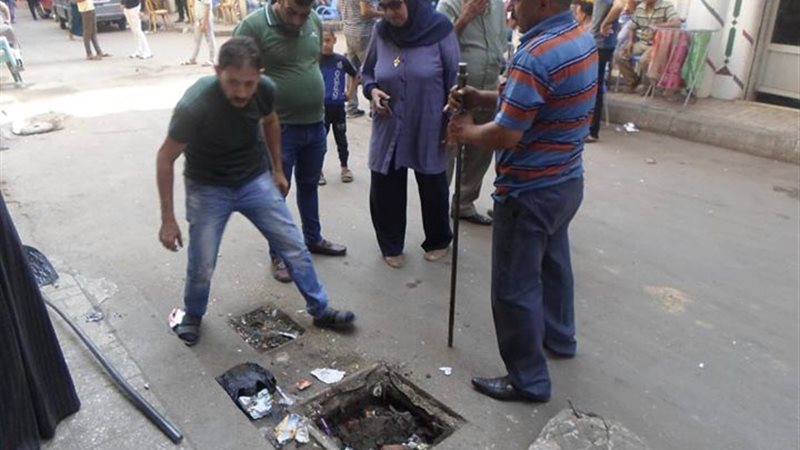 متابعة أعمال تطهير