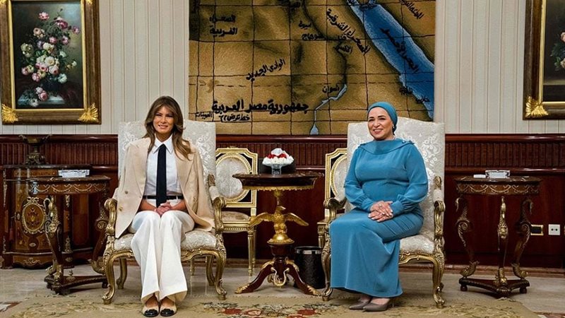 ميلانيا ترامب وانتصار