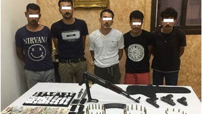 ضبط تشكيل عصابى تخصص فى سرقة 