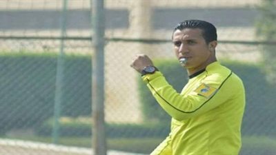 محمد شعبان أفضل حكم فى دورى الجمهورية للناشئين