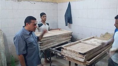 تحرير 17 محضرا تموينيا لعدد من المخابز البلدية بمركز ملوى بالمنيا