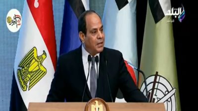 فيديو..  السيسي: الجيش المصري اللي هزم إسرائيل مرة قادر يعملها كل مرة