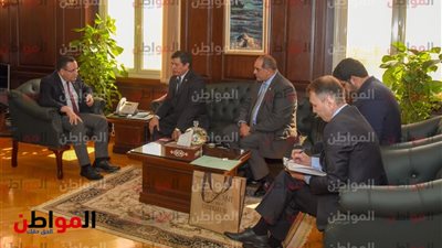 صور.. محافظ الإسكندرية يستقبل سفير أوزباكستان لبحث سبل التعاون بين الجانبين
